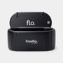 Flo Axis Ice Bath with lid propped open
